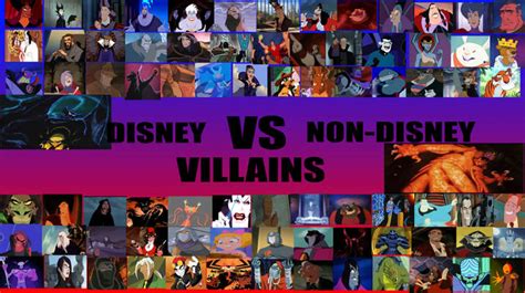 disney vs non disney villains wiki