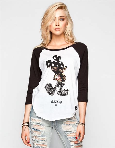Disney Womens Baseball Tee