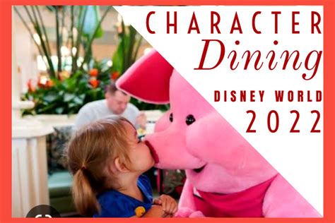 disney world character dining 2022 guide