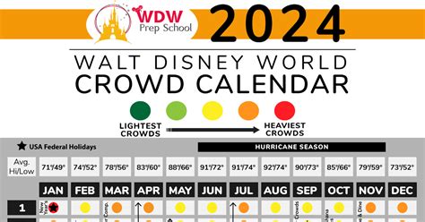 Pin on Disney World Crowd Calendar