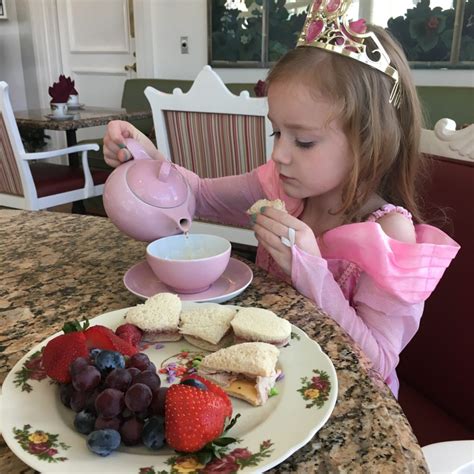 disney world princess tea party