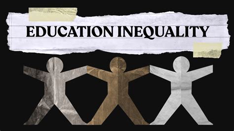 disparities in the education system