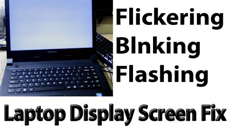 Display Blinks On And Off