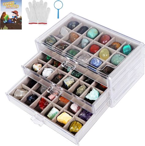 Display Case For Rocks And Crystals