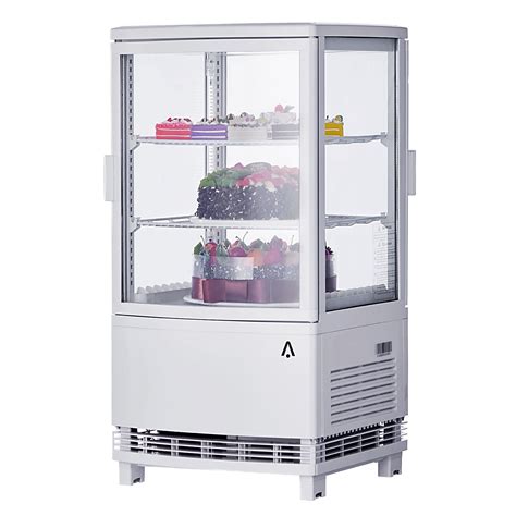 Display Case With Refrigerator
