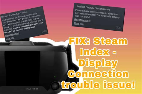 Display Connection Trouble Index