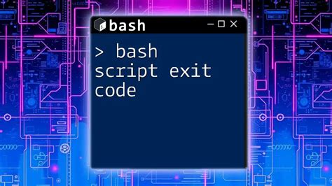 Display Exit Code