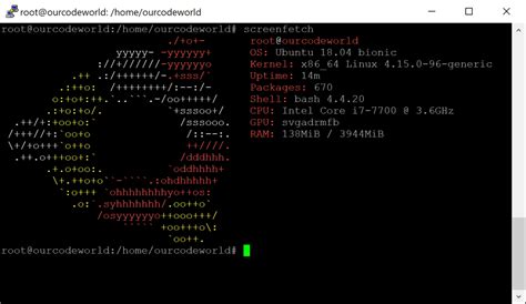 Display Information Linux Cli