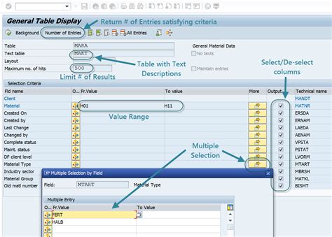 Display Table In Sap Script