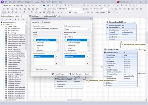 Display Table Relationships Sql Server