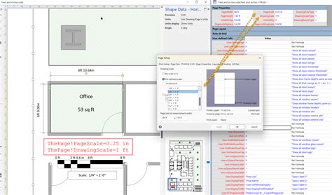 Display Units In Visio