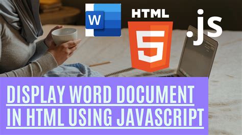 display word document in html page using javascript