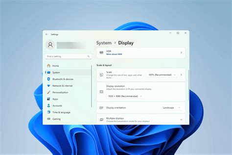 Display Zoomed In On Windows