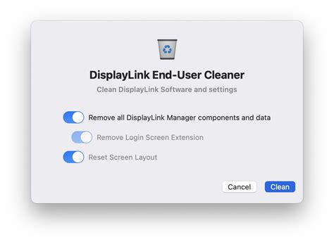 Displaylink Removal Tool