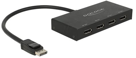 StarTech USBC to DisplayPort MultiMonitor Splitter 2Port MST Hub