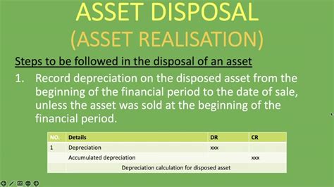 Disposable Assets Example