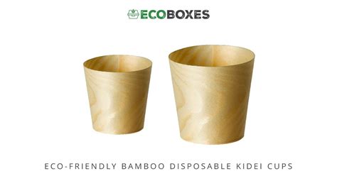 Disposable Bamboo Cups