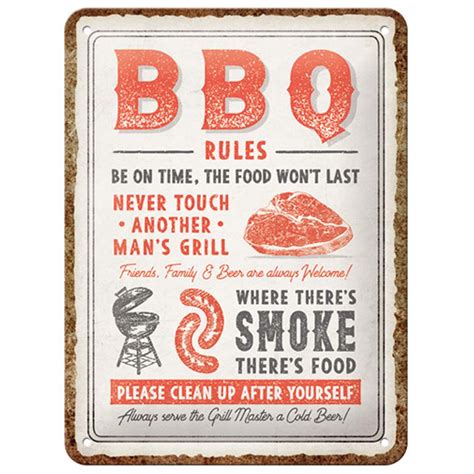 Disposable Bbq Rules