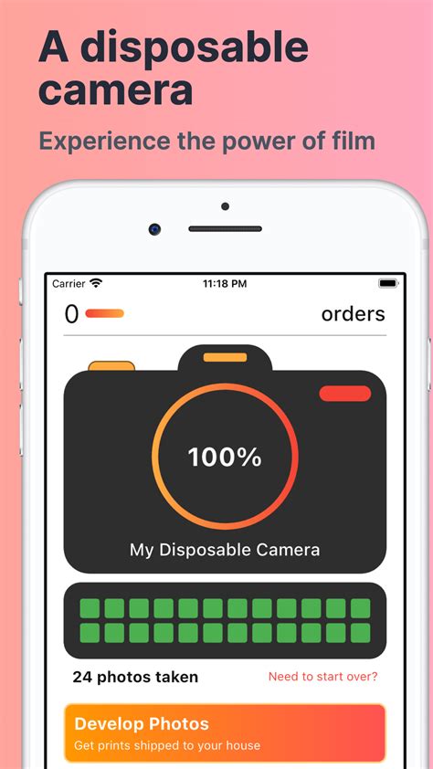 Disposable Camera Photography App