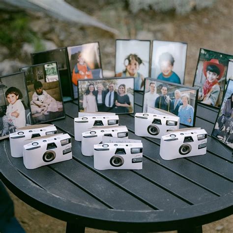 Disposable Camera Set Up Wedding