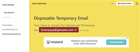 Disposable Email Service