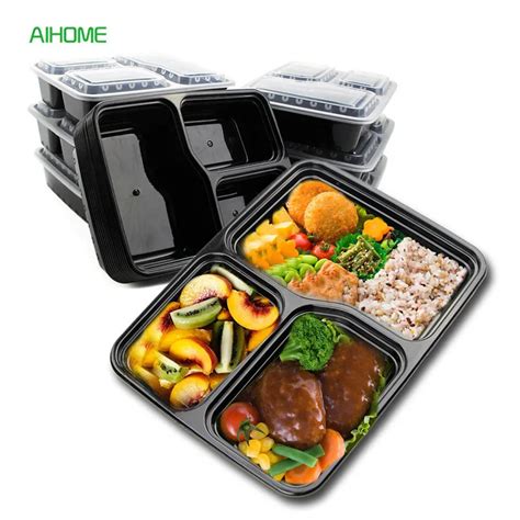 2019 Wholesale 1000ML Disposable Lunch Boxes Snack Packing Boxes