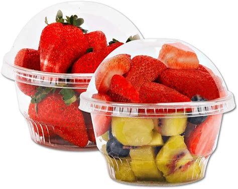 Disposable Plastic Fruit Cups