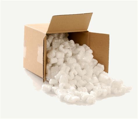 dispose of styrofoam packing material