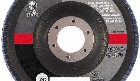 Lot de 5 disques abrasifs NORTON, 125 mm, grains 80