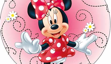 Disque Azyme Minnie En ™ Modèle Aléatoire 20 Cm, Décoration