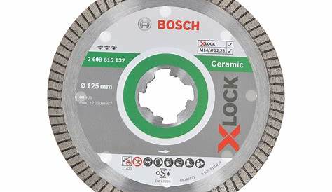 Disque Ceramique Bosch Professional Diamant Céramique 125x1,8x22,23