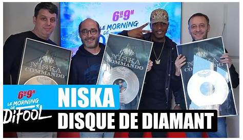 Niska La remise de son disque de diamant 