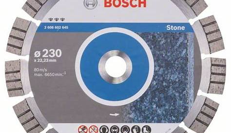 Disque Diamant Bosch 230 Le Comparatif Pour 2021 Meilleure Lame