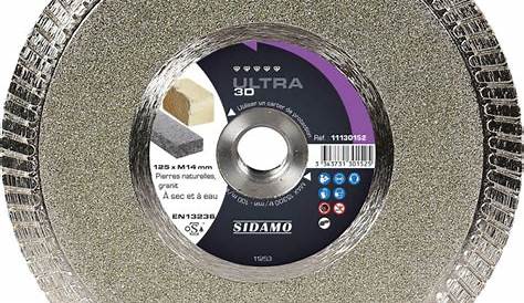 Disque Diamant Segmente 125 Segmenté Pour Maçonnerie X 22,23 X 10