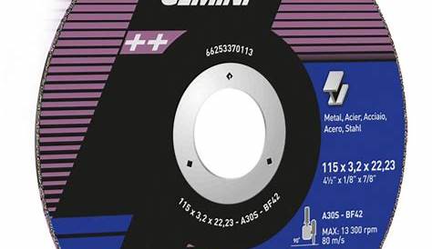 Disque Norton Clipper NORTONCLIPPER s X Lock Flap Disc 125 X 22