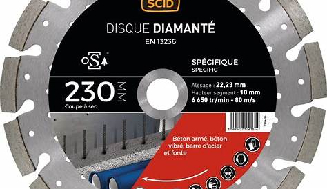 Disque Surfacage Beton Castorama / Diamant