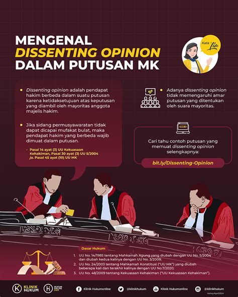 dissenting opinion dalam putusan mk