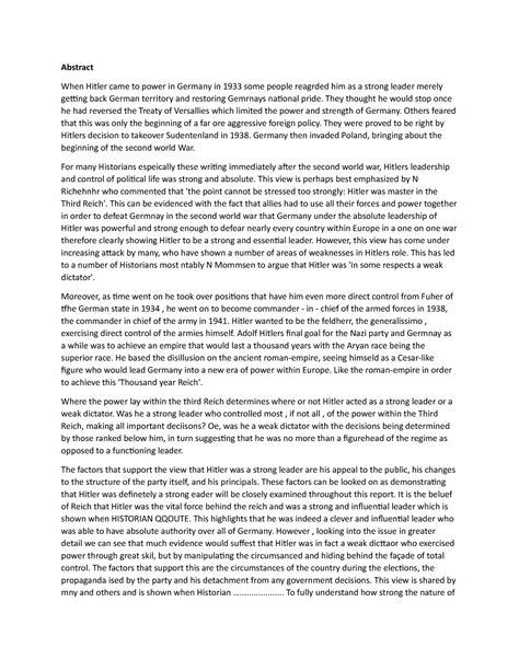 dissertation history examples