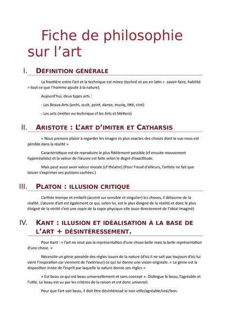 Viral Dissertation Sur L Art Updated