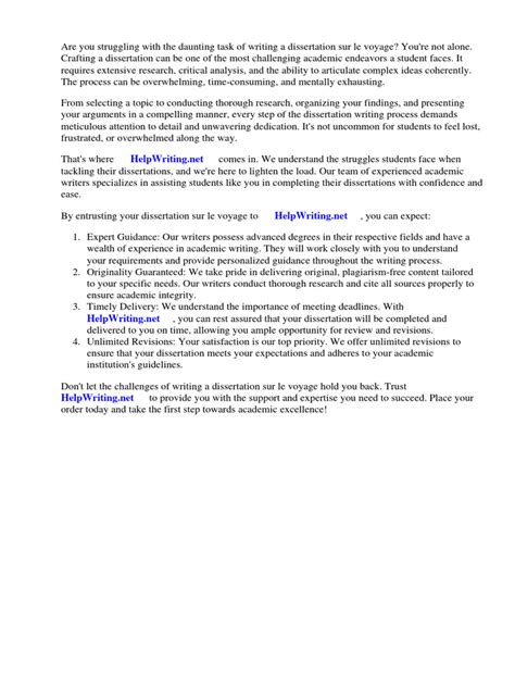 Must See Dissertation Sur Le Voyage Updated