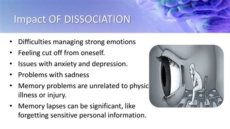 dissociation issues