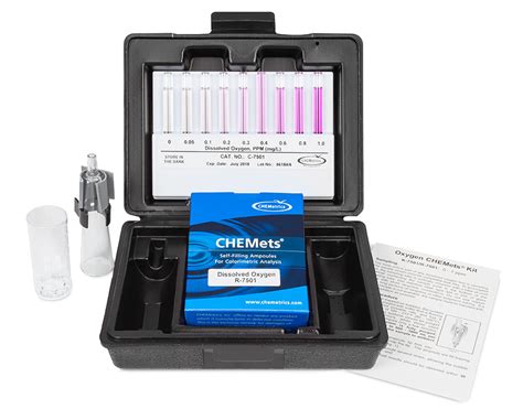 Dissolved Oxygen Test Kit Instructions