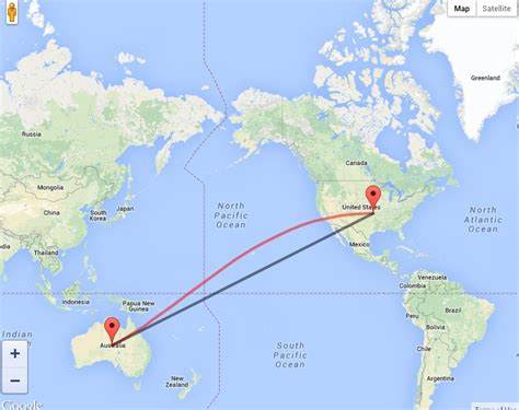 distance between brazil and australia