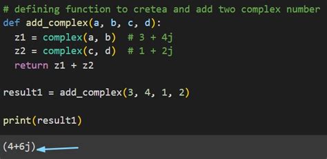 distance between two complex numbers python