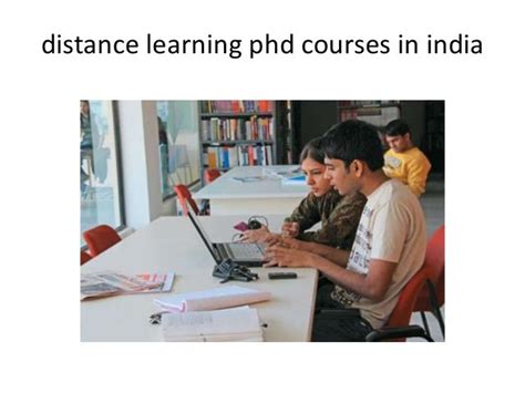 distance education phd in india