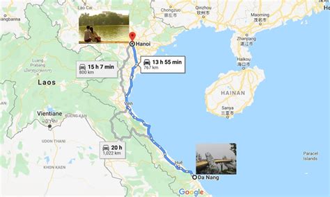 distance from da nang to dong ha