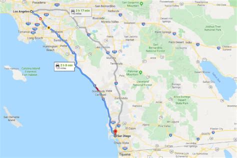 distance from fairfield ca to san diego ca