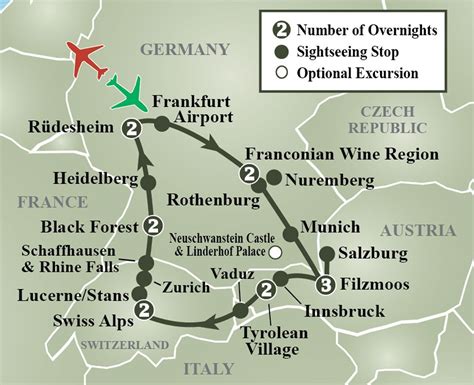 distance from frankfurt to salzburg