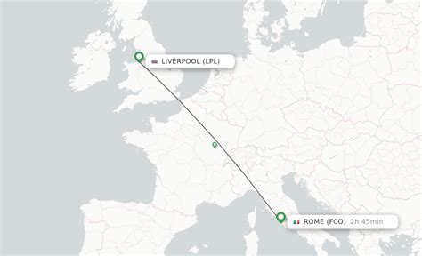 distance liverpool to rome