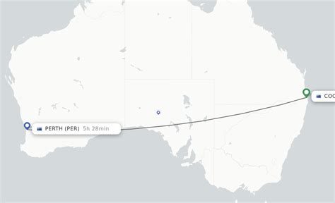 distance perth to gold coast